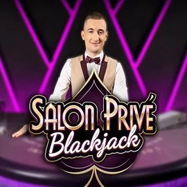 Blackjack Salon Privé logo by Ezugi at Golden Panda Casino