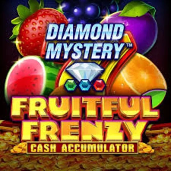 Play the Diamond Mystery Fruitful Frenzy Cash Accumulator slot by Greentube on Golden Panda Casino