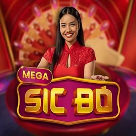 Mega Sic Bo slot logo by Pragmatic Play at Golden Panda Casino
