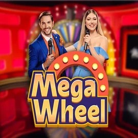 Mega Wheel game by Pragmatic Play – logo hosted on Golden Panda Casino