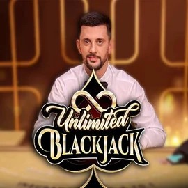 Unlimited Blackjack by Ezugi, showcased at golden-pandas.nl – game logo