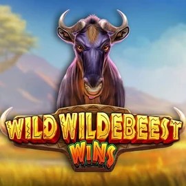 Wild Wildebeest Wins slot logo by Pragmatic Play at Golden Panda Casino